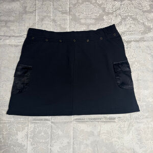 Women's Lexi Black Mini Skirt L
